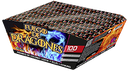 BATERIA FUEGO DE DRAGONES 100disp 20mm